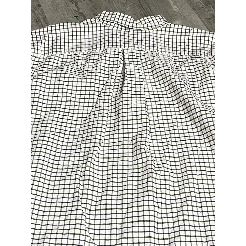 Ralph Lauren Polo Men's Classic Fit Blue Plaid Long Sleeve Button Down‎ 2XL Bag6